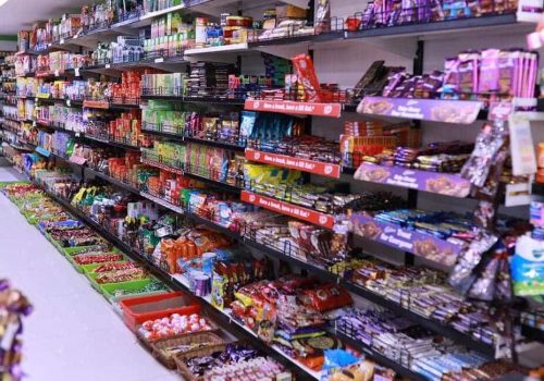 End Unit Display Racks