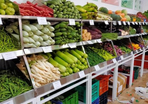 Fruits And Vegetable Racks
