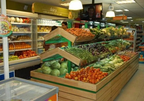 Fruits And Vegetable Racks