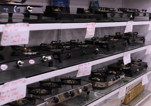 Gas Stove Display Racks